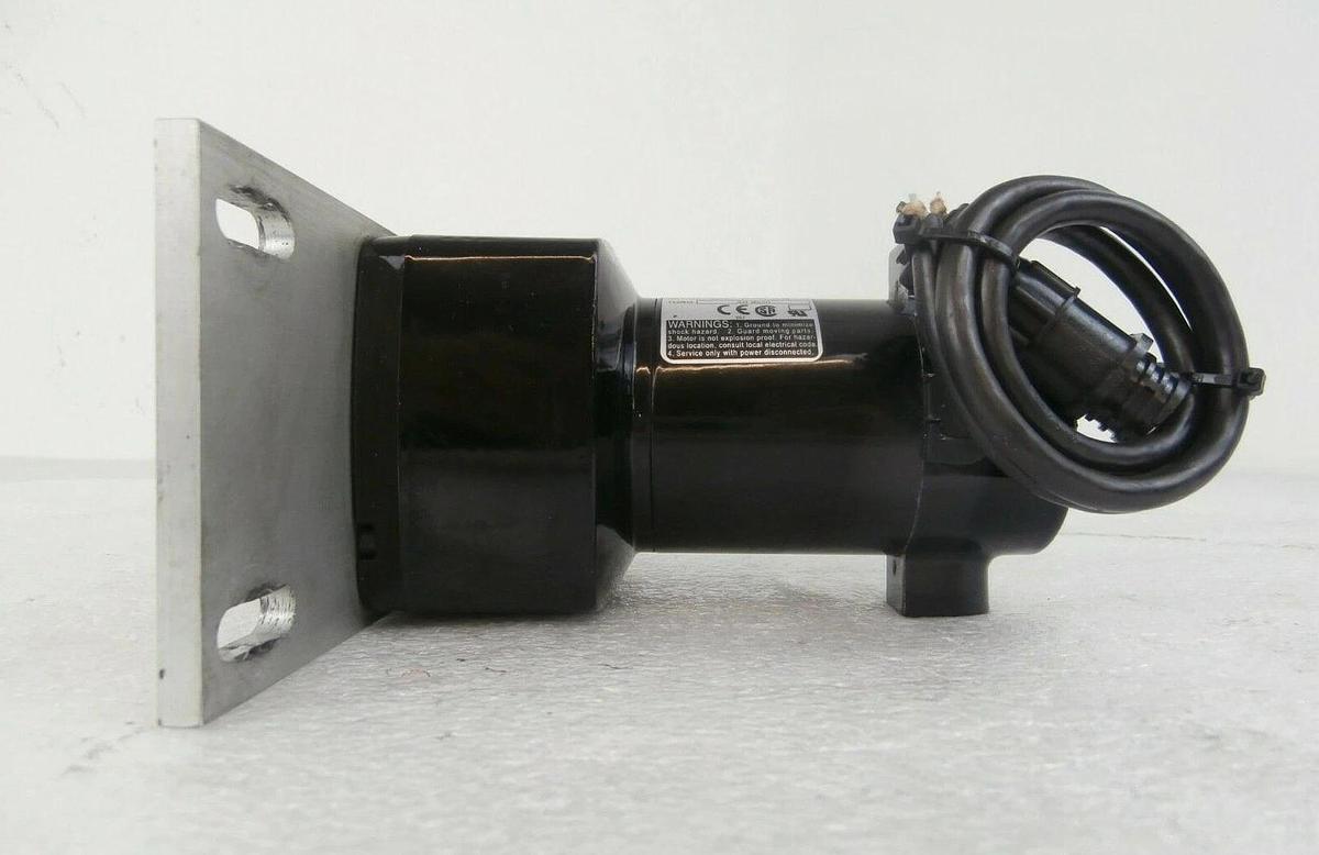 Used Bodine Electric 24A2BEPM-D4 DC Gearmotor Loader Assembly Veeco 1201 Working