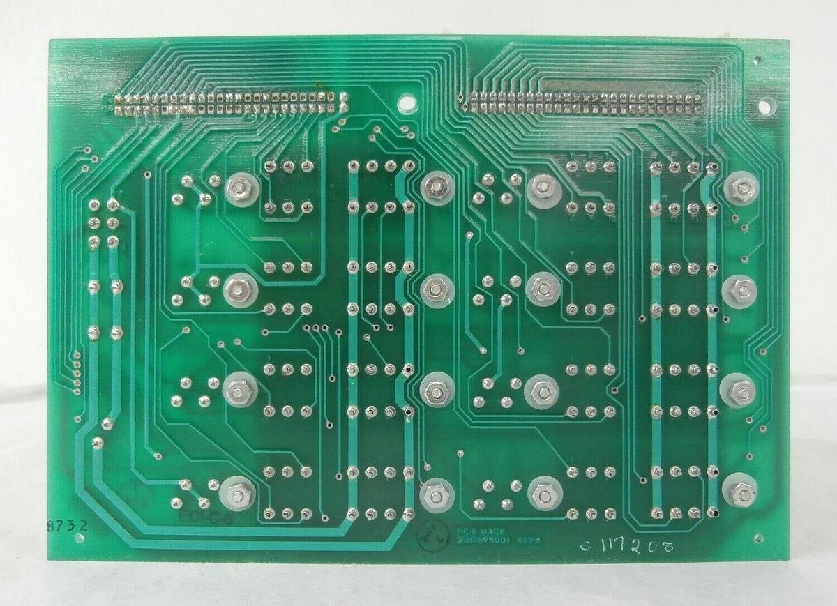 Used Varian Semiconductor VSEA D-H4697001 Quad Pack Relay PCB Working Surplus