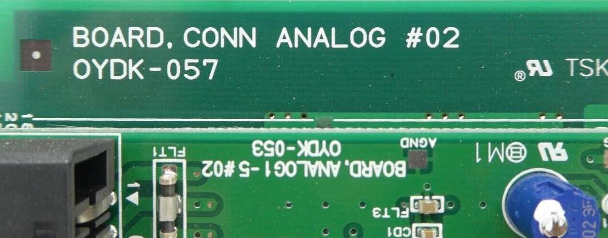 Used TEL Tokyo Electron OYDK-057 Analog Connector #02 PCB Reseller Lot of 3 Working
