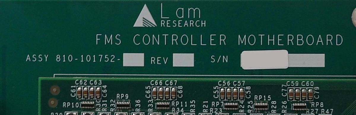 Used Lam Research 810-101752-001 FMS Control Motherboard PCB 810-013872-108 Working
