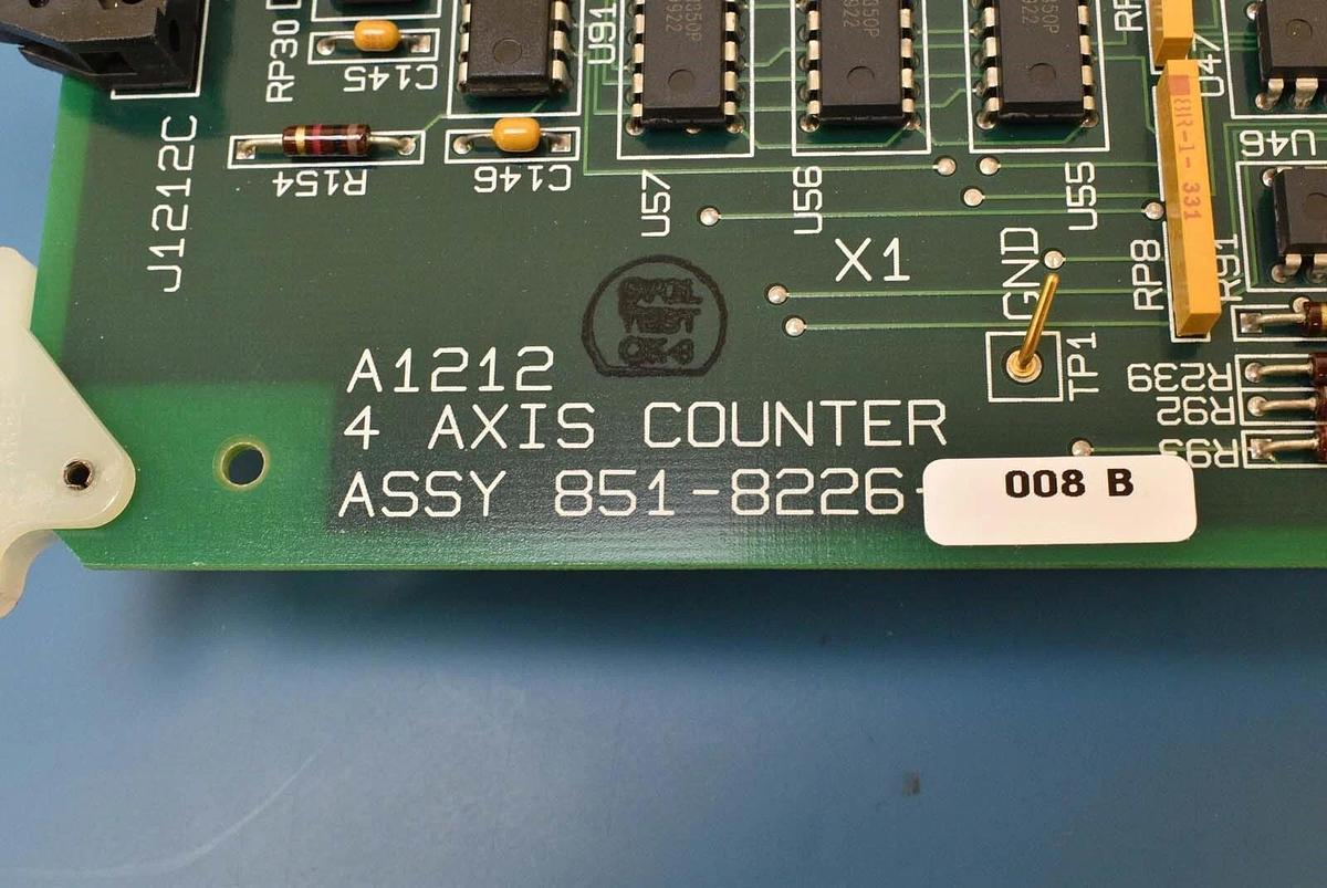 Used ASML 851-8226-008 PCB 4 Axis Counter, EMI