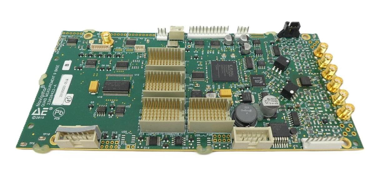 Used AE Advanced Energy 33120022-05 Navigator Quad Measurement 9 Base PCB 23020422-A