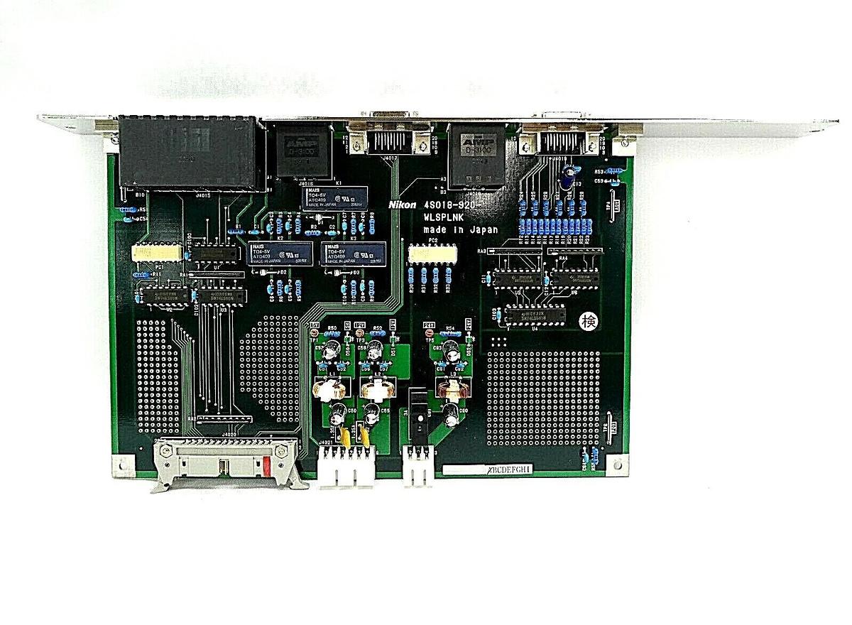Used Nikon 4S018-920 Interface Board PCB WLSPLINK NSR-S307E Working Surplus