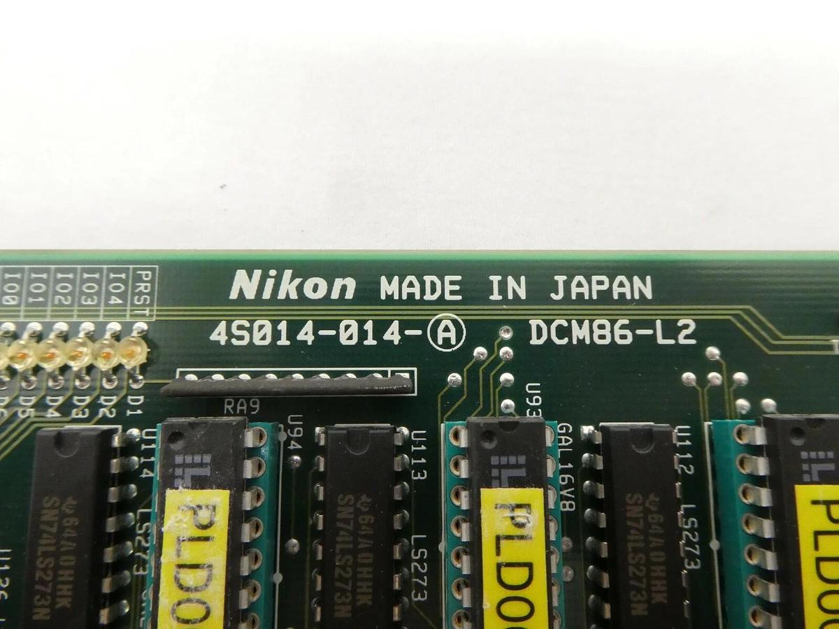 Used Nikon 4S014-014A DCM86-L2 PCB Card NSR System Working Spare