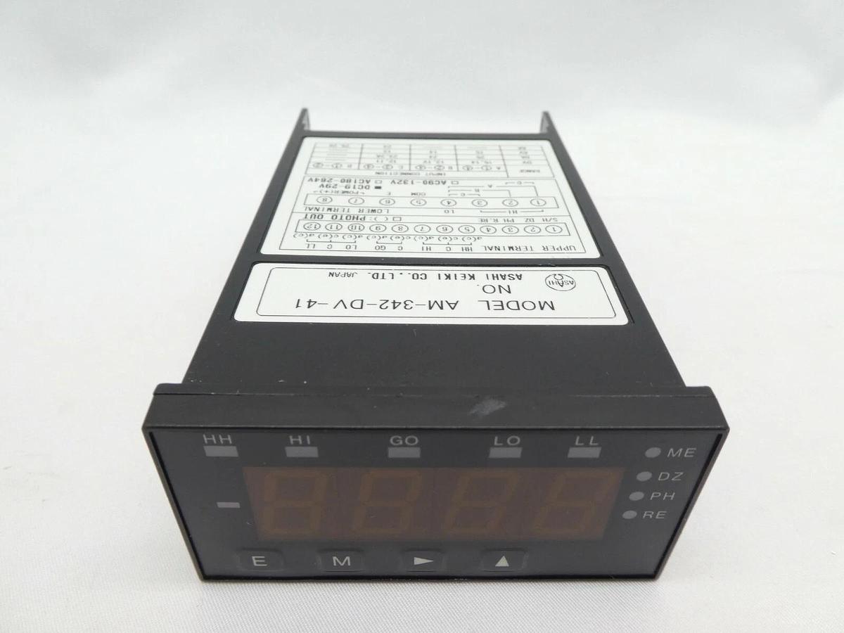 Used Asahi Keiki AM-342-DV-41 Setpoint Comparator AM-342 Lot of 2 Working Surplus
