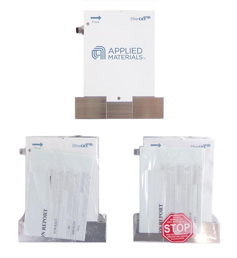 AMAT Applied Materials 0190-83655 Mass Flow Controller MFC Lot of 3 New