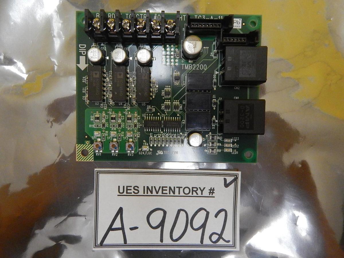 Used TEL Tokyo Electron HTE-TC3-A-AA IF TC CTRL #03 Board PCB TMB2200 Lithius Used