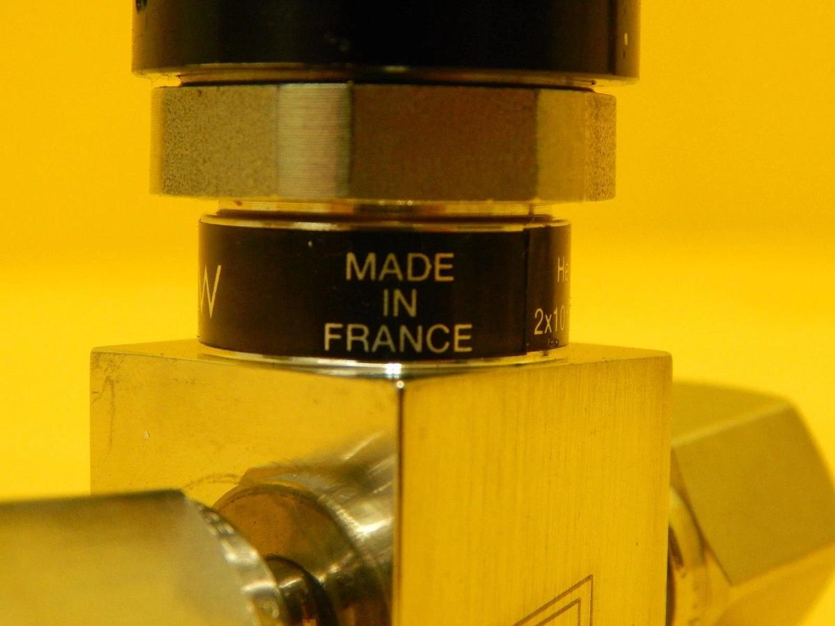 Used Qualiflow 2x10-9atm.cm3/Sec 2-Way Pneumatic Valve Reseller Lot of 2 Used Working