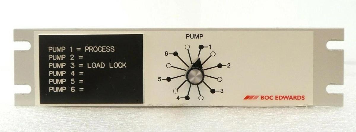 Used Edwards NGU078000P 6-Pump Vacuum Pump Switch Box 6XPDM Reseller Lot of 5 Working