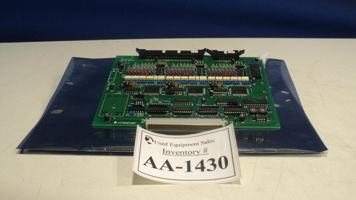 Used Hitachi HT94218A PM1 PCB Card Ver. I1 M-712E Shallow Trench Etcher Working Spare