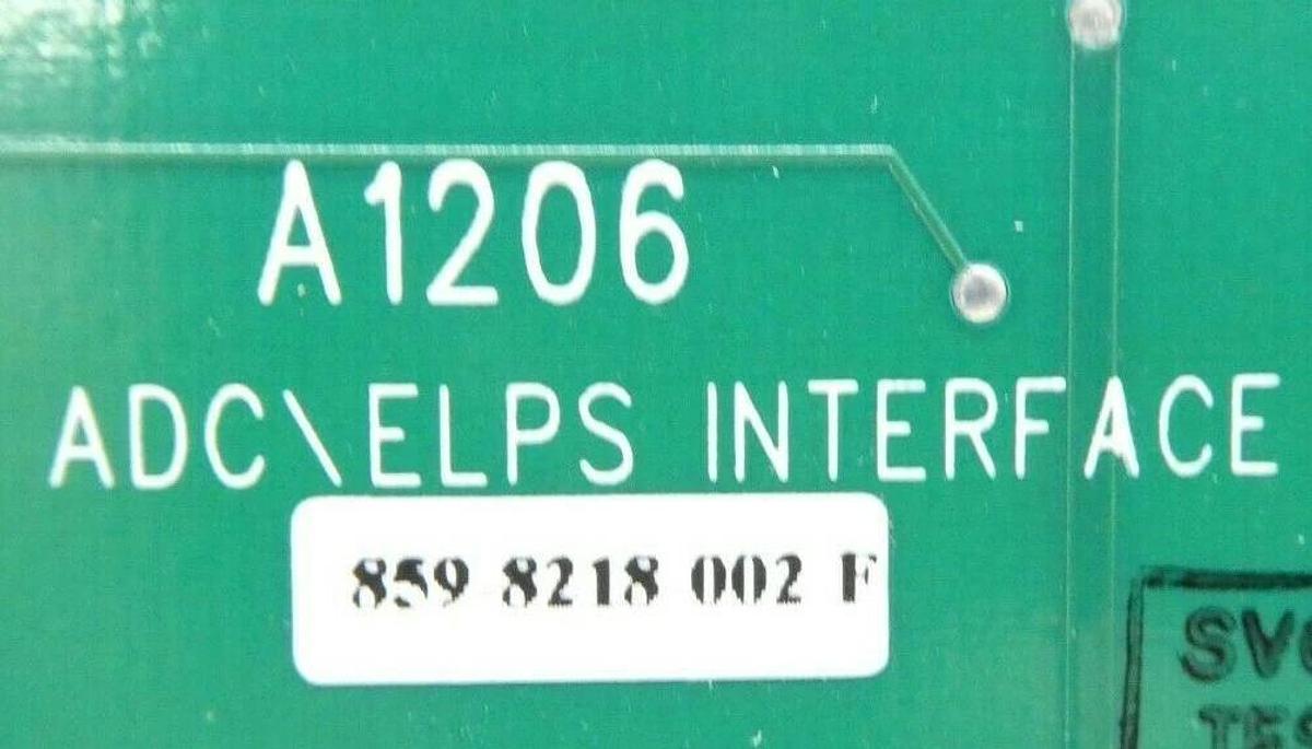 Used ASML 859-8218-002F Interface Board PCB Card A1206 ADCELPS INTERFACE Working