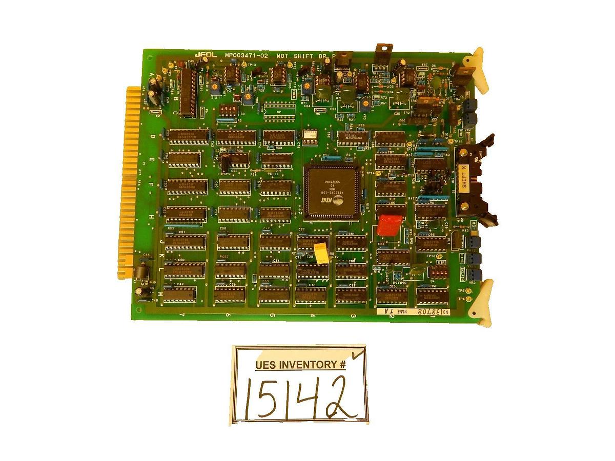 Used JEOL MP003471-02 MOT SHIFT DR PB Board PCB Card SHIFT X TA JEM-2010F Working