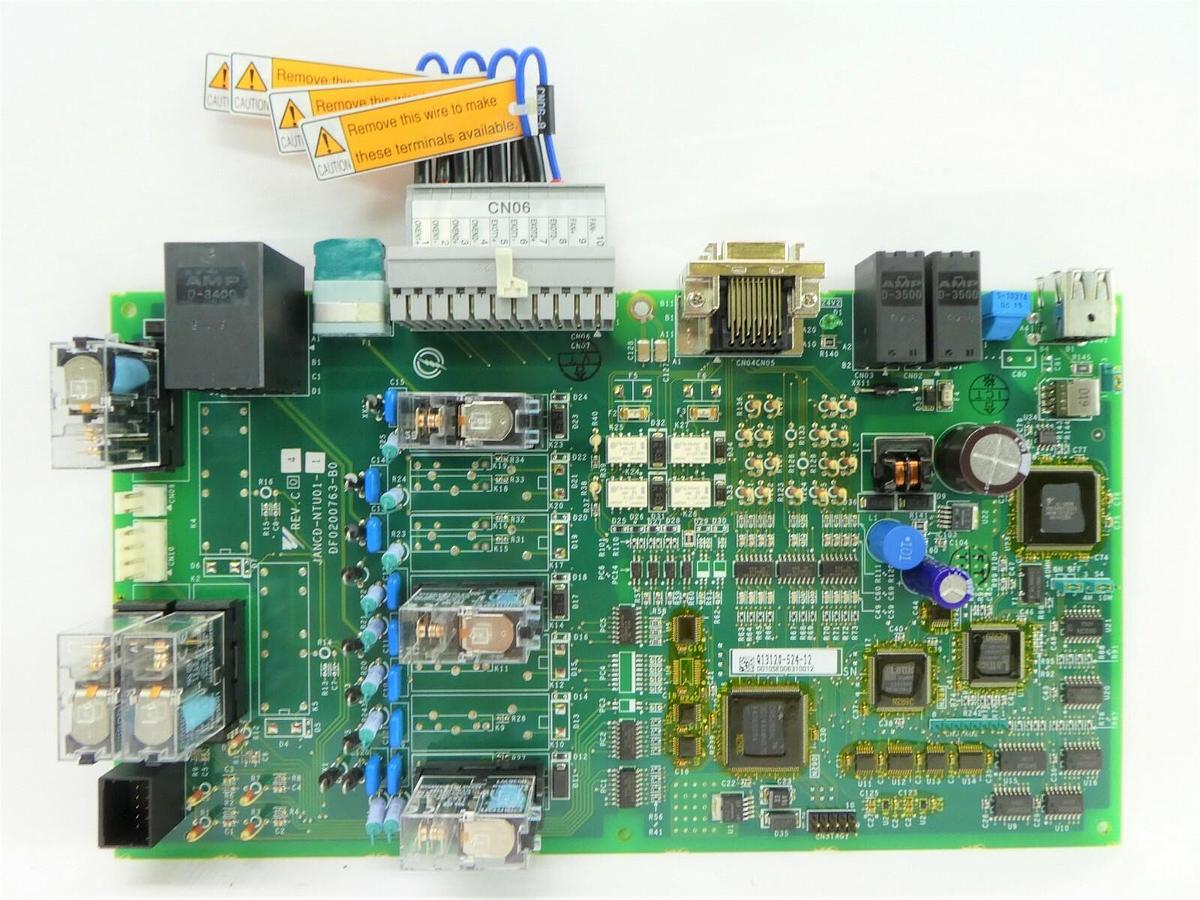Used Yaskawa Electric JANCD-NTU01-1 Robot PCB DF0200763-B0 Nikon NSR-S610C Working