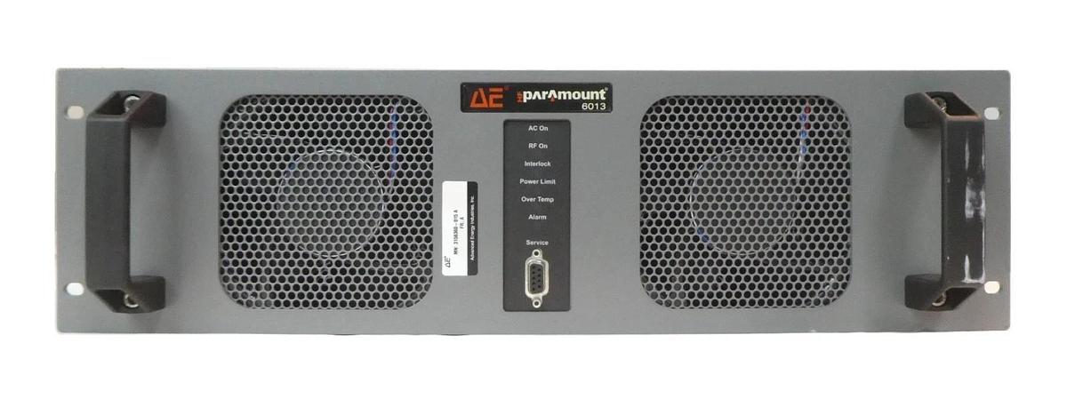 Used HF Paramount 6013 AE Advanced Energy 3156360-015 RF Generator Working Surplus