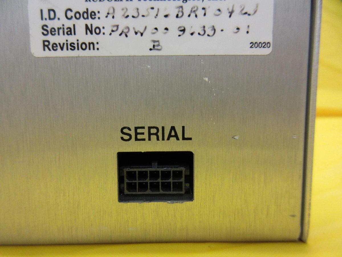 Used Rudolph Technologies A23516BRT0423 Load Port Switch Module Used Working