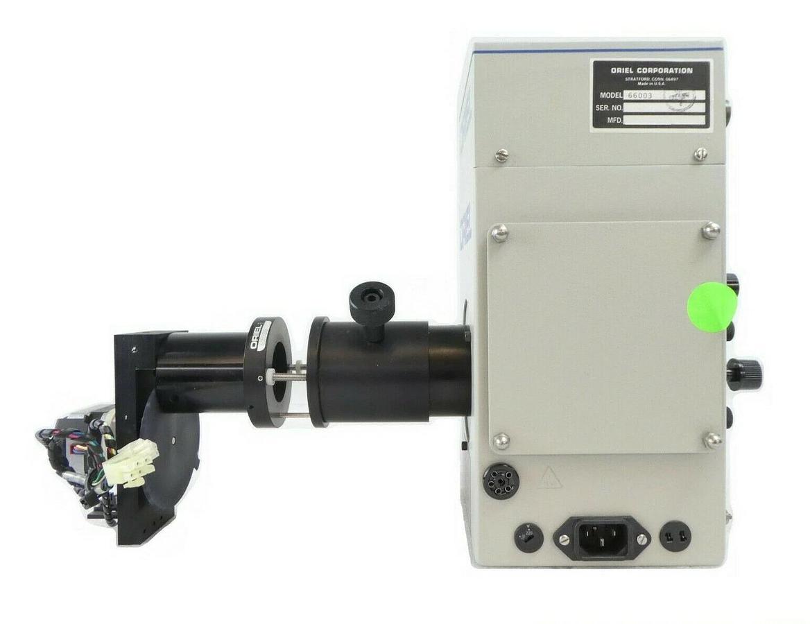 Used Ultrapointe 500 UV Arc Lamp Module with Focusing Lens 77800 Oriel 66003 Working