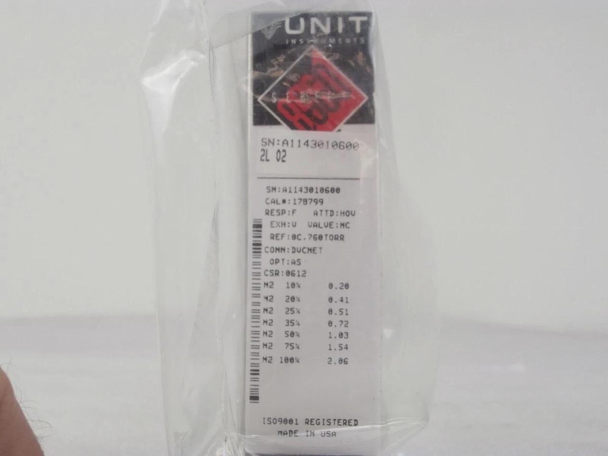 UNIT Instruments UFC-8560 Mass Flow Controller MFC 2 SLM O2 AMAT 3030-10037 New