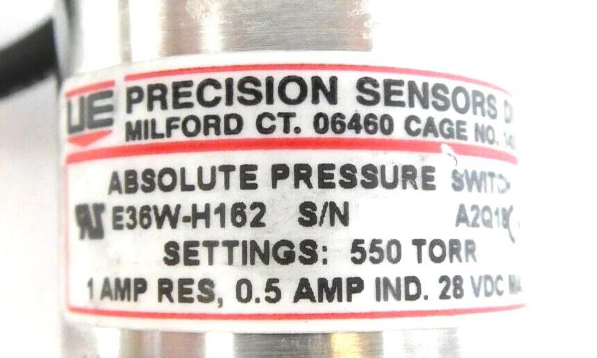 Used UE Precision E36W-H162 E48W-H89 Pressure Switch AMAT 1270-02064 Lot of 8 Working
