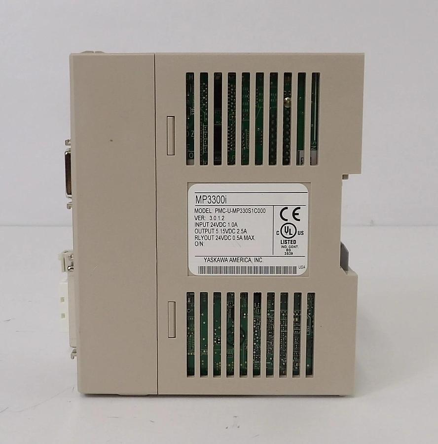 Used Yaskawa Electric PMC-U-MP330S1C000 Controller MP3300i MBU-304 LIO-Y1 Working