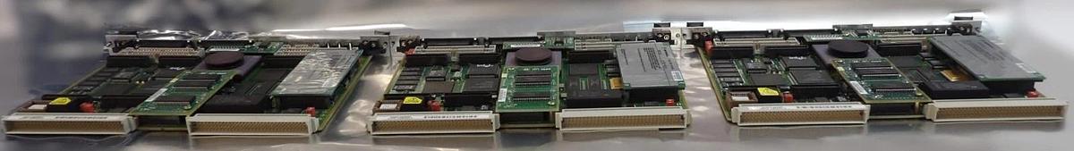 Used Motorola 84-W8960B01F Single Board Computer PCB MVME 162-533A Lot of 3 Working