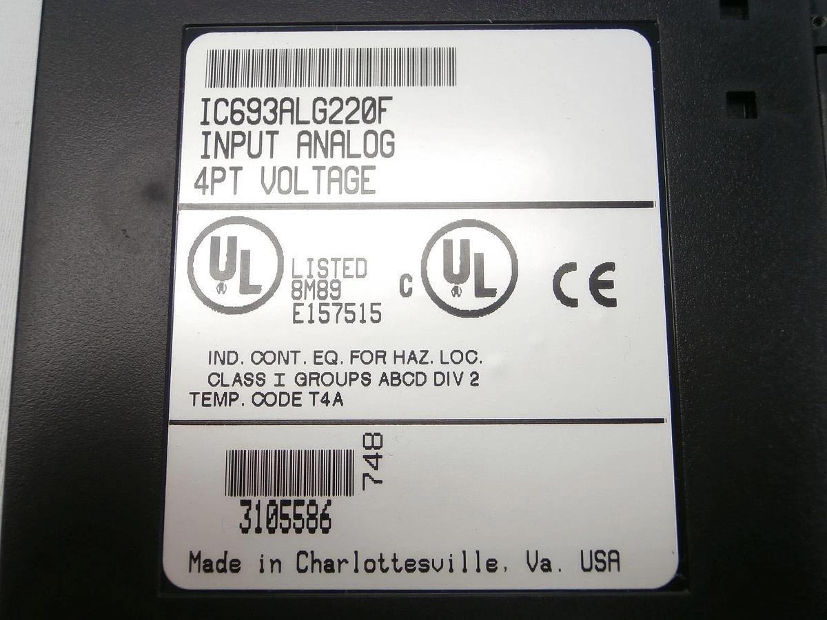 Used GE Fanuc Series 90-30 10-Slot PLC Control System IC693PWR321S IC693MDL741E Used