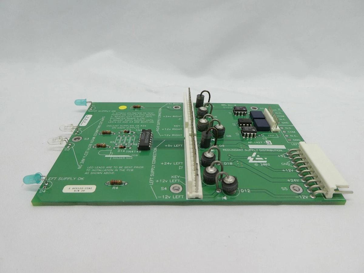 Used Air Products AP142713 Redundant Supply Distribution Board PCB Working Surplus