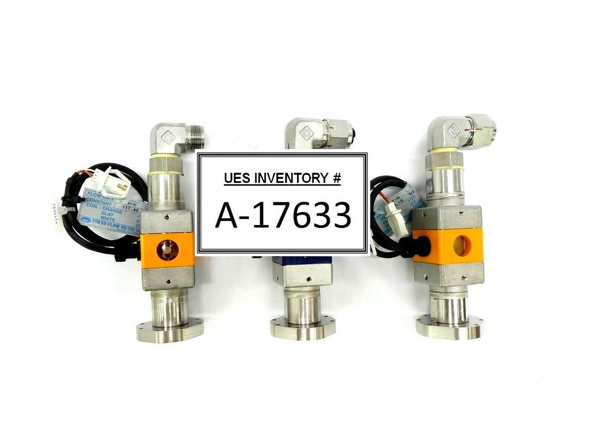 Used Tokyo Flow Meter HF-M30 Helical Flow Meter 2 ~ 20 L/min Lot of 3 Working Surplus