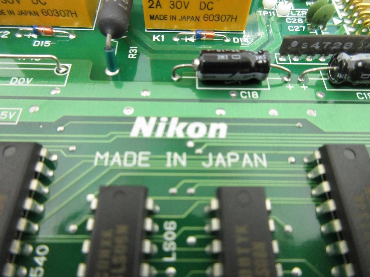 Used Nikon 4S018-160 Interface Control Board PCB RL-Lø NSR-S202A Used Working