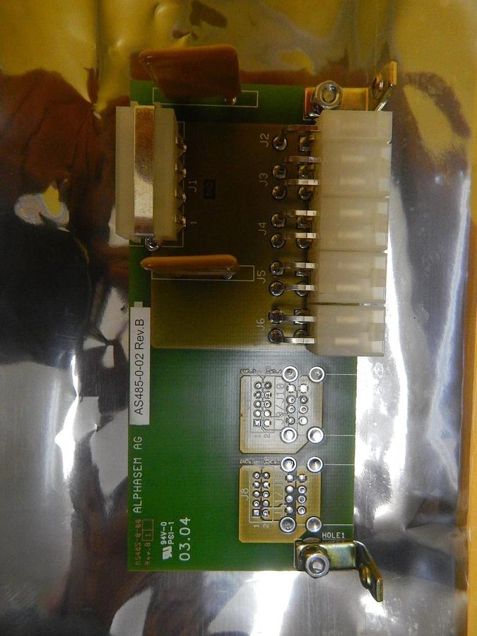 Used Alphasem AG AS485-0-02 Interface Board PCB AS485-0 Used Working