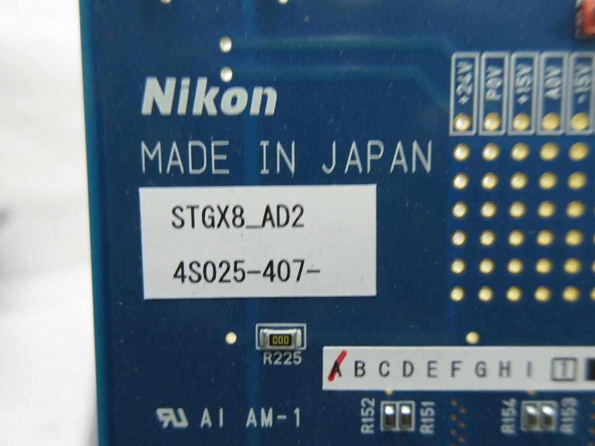 Used Nikon 4S025-407 Processor PCB Card STGX8_AD2 NSR-S620D ArF Immersion Used