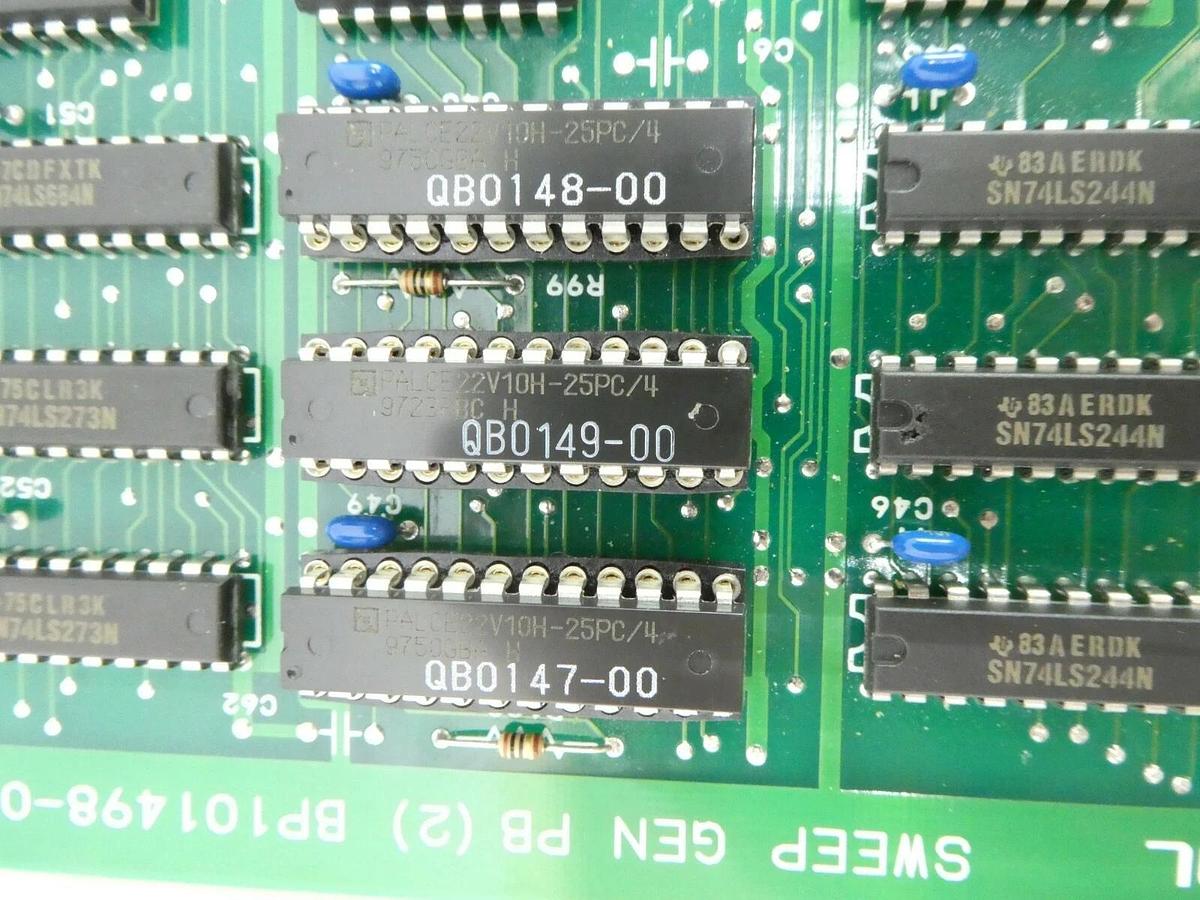 Used JEOL BP101498-03 SWEEP GEN PB(2) PCB Card JWS-2000 Wafer Review SEM Working