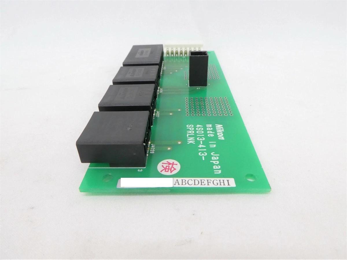 Used Nikon 4S013-413 SPRLNK PCB NSR-S307E DUV System Scanning Working Spare