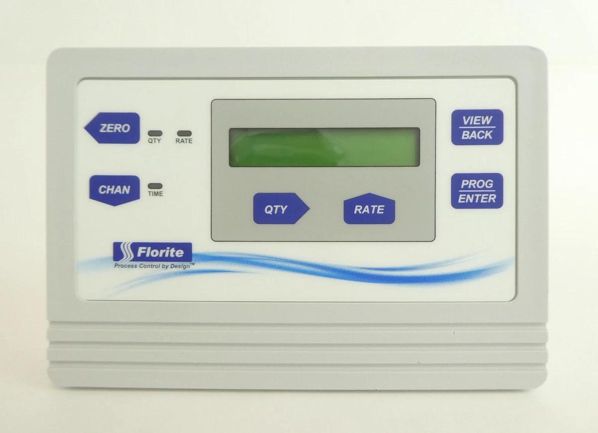 Used Florite 200-75828 Flow Process Dosing Controller Display Lot of 2 Working