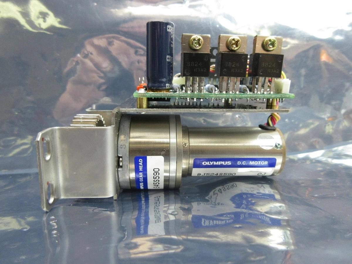 Used Asyst Shinko VHT5-1-1 Motor Assembly Olympus BJ524S590 CJ DV350800-3 E45S590