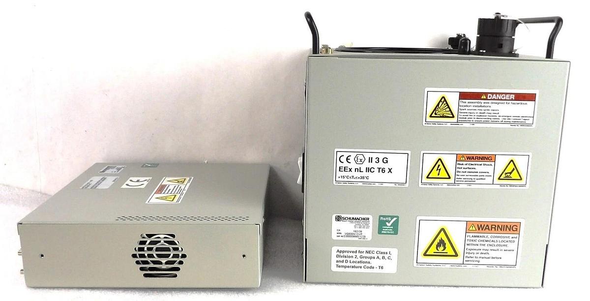 Used Schumacher 192139 Absolute Control VaporGuard W/Power Supply VG600NI CUP Surplus