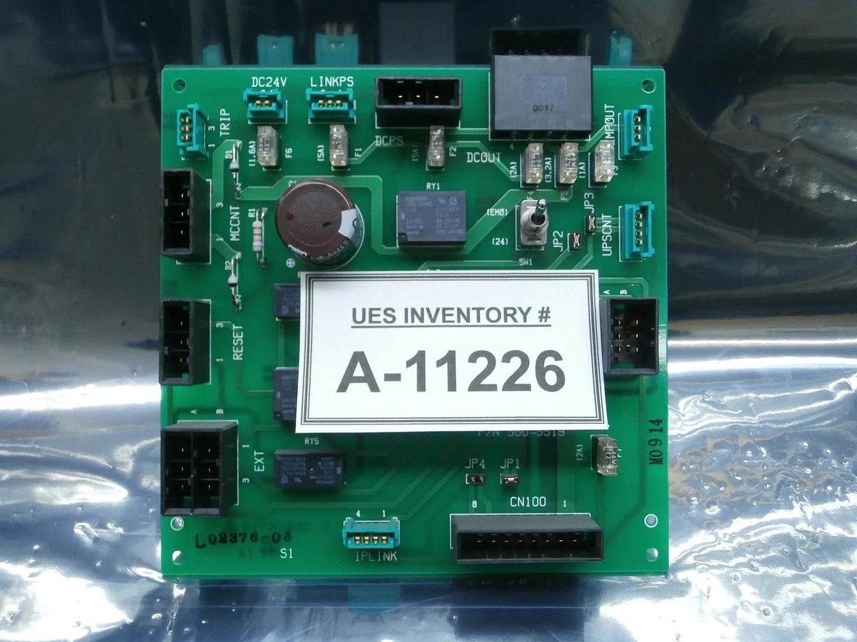 Used Hitachi 560-5519 EMO CNT Emergency Off Interface Board PCB Used Working