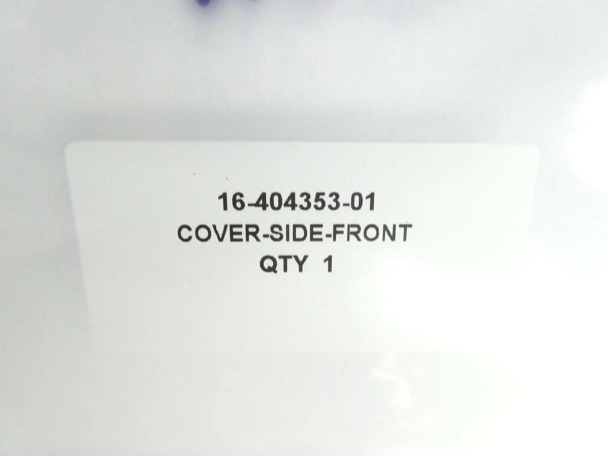 ASM Advanced Semiconductor Materials 16-404353-01 Cover Side Front New Surplus