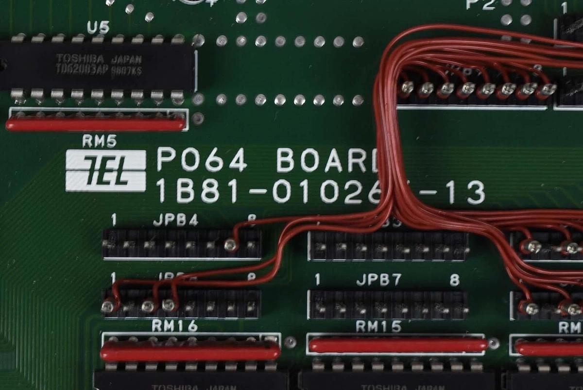 Used TEL 1B81-010267-13 PCB P064 Board