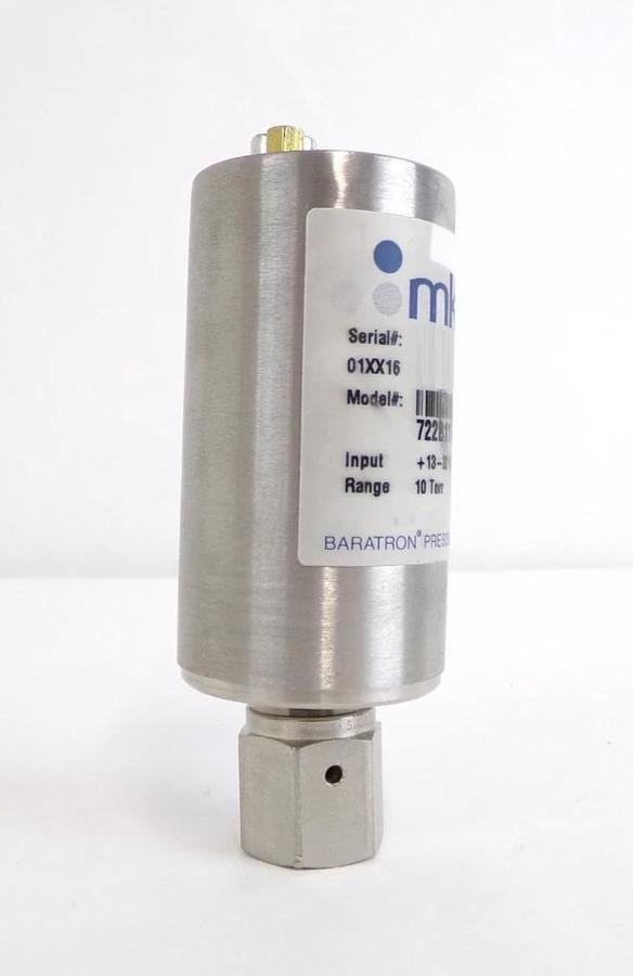 Used MKS Instruments 722B11TCD2FA Baratron Pressure Transducer 722B Lot of 2 Working