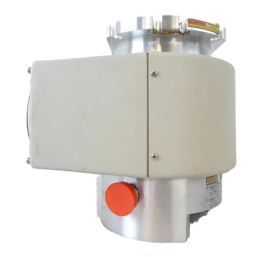 Used TV903 Agilent EX9698812 Turbomolecular Pump EX9698811 Dented Untested Surplus