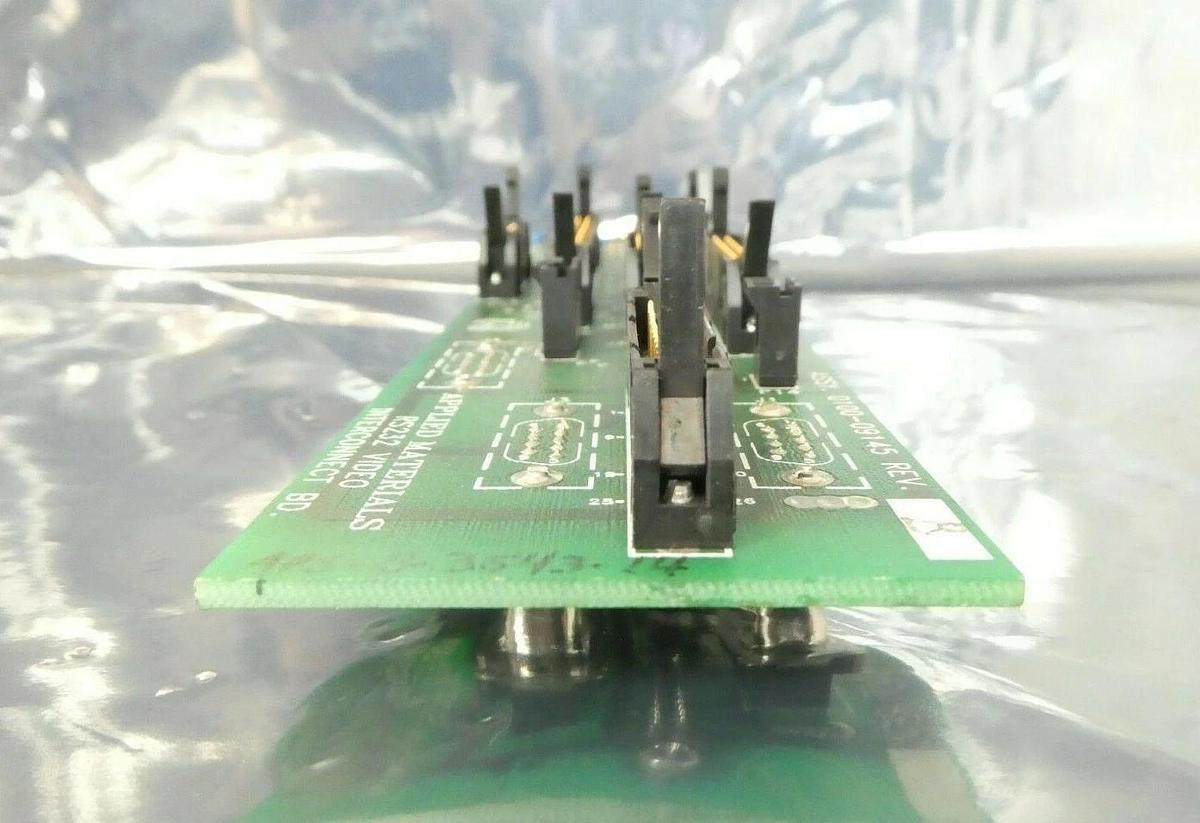 Used AMAT Applied Materials 0100-09145 RS232 Video Interconnect PCB