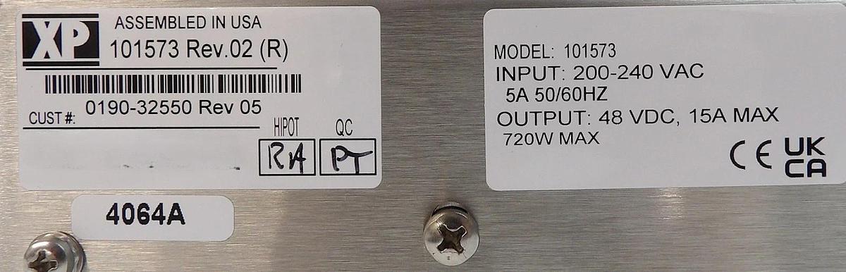 Used XP Power 101573 Power Supply Assembly AMAT 0190-32550 Lot of 2 Surplus
