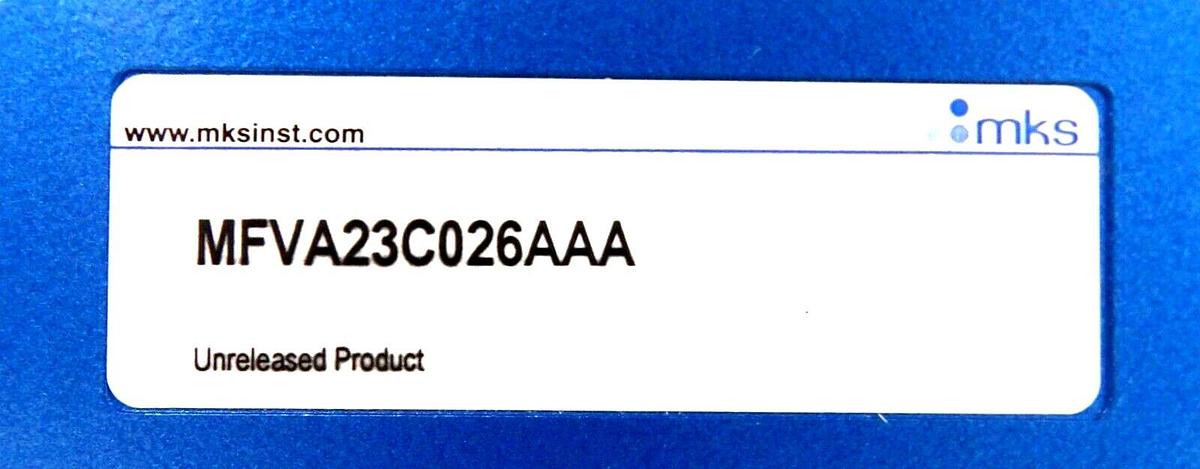 Used MKS Instruments MFVA23C026AAA Mass Flow Verifier πMFV AMAT Working Surplus