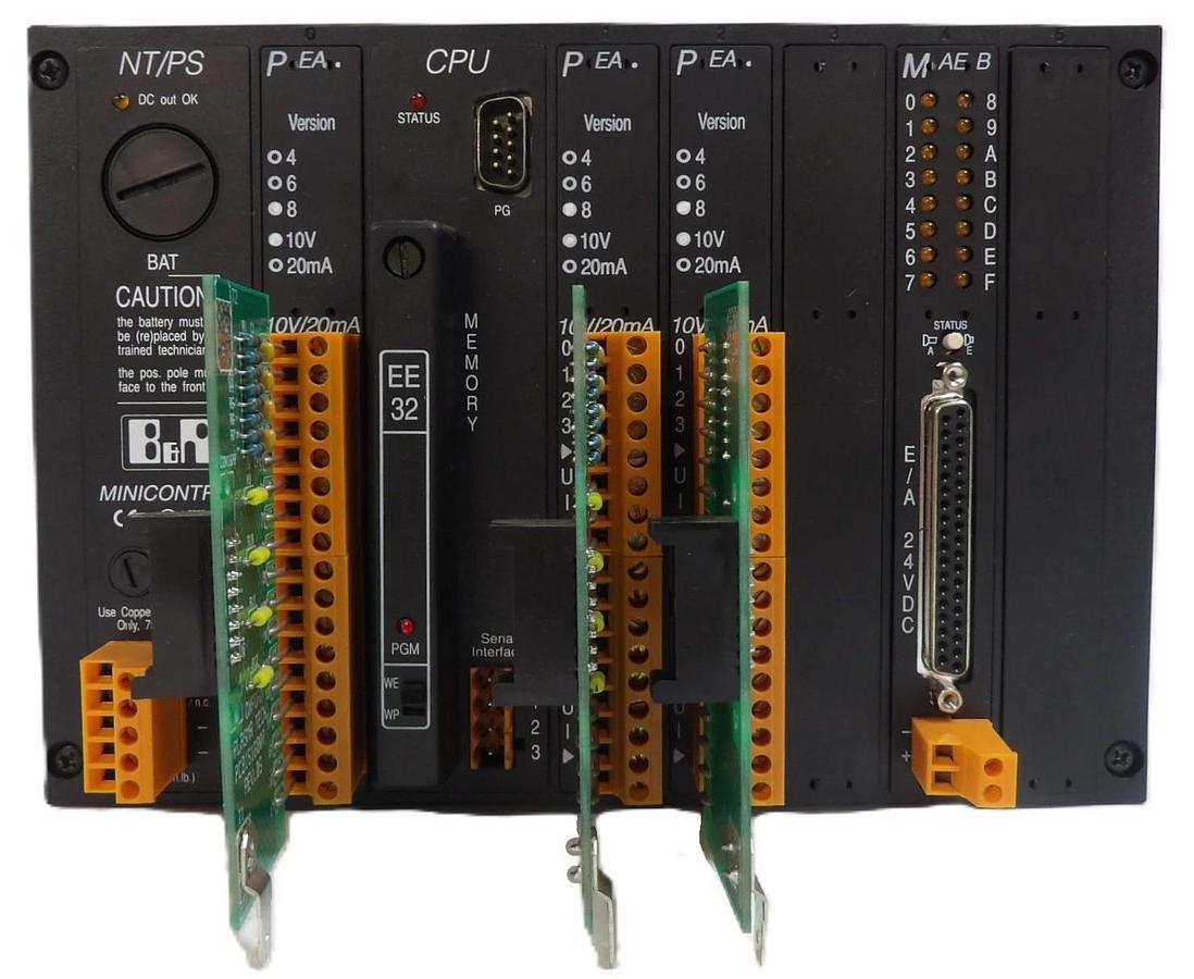 Used B&R Automation MOGE432-022 Minicontrol PLC NT/PS P M Working Surplus