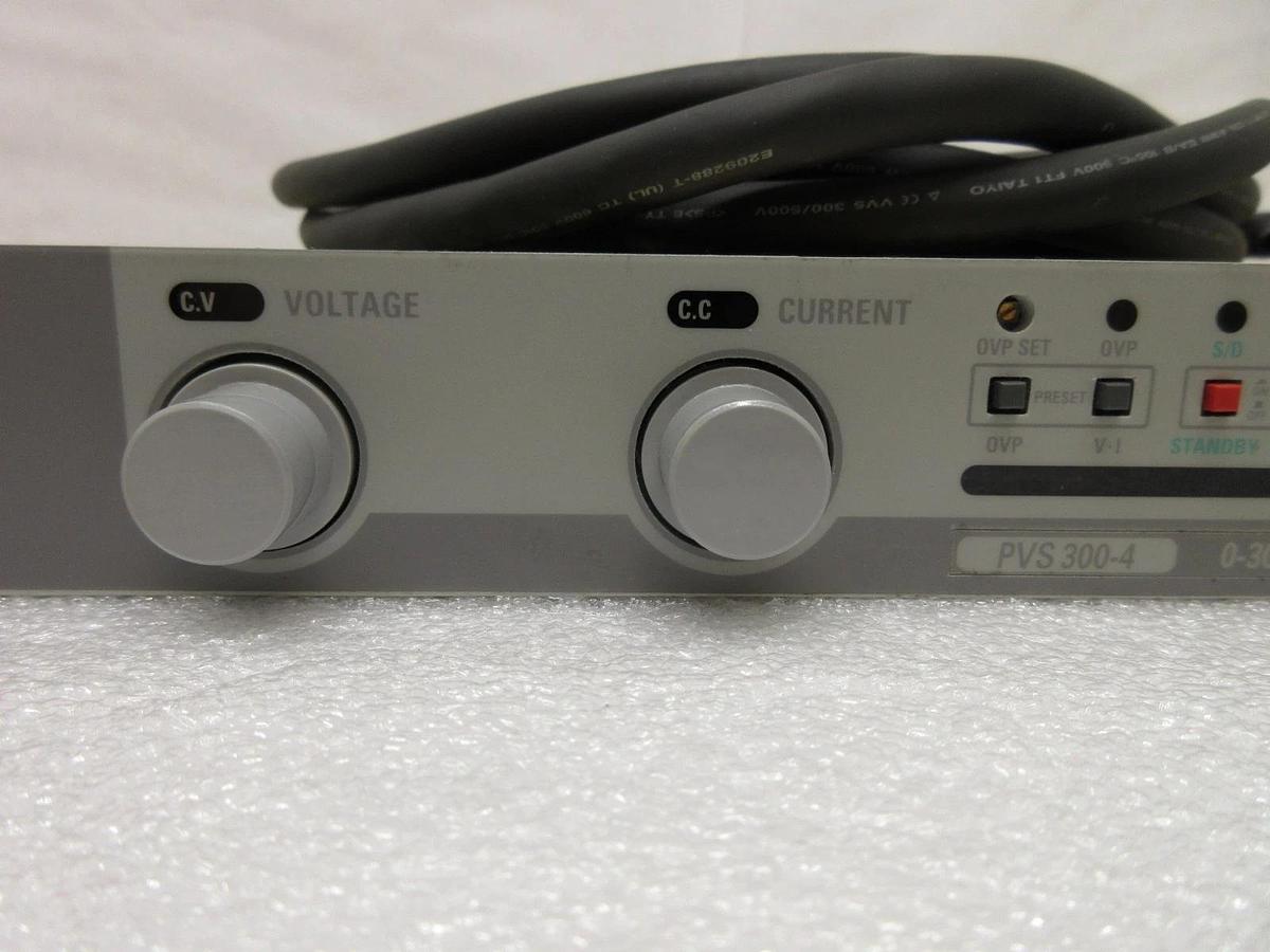 Used Kikusui PVS300-4 Regulated DC Power Supply Nikon NSR-S204B Used Working