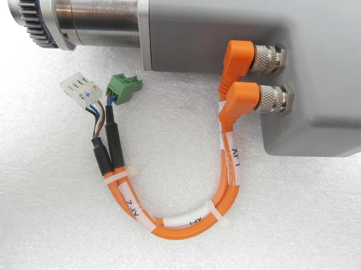 Used RECIF F0300M02 Load Port Drive Motor Dual Plug Assembly Faulhaber 3042W024C
