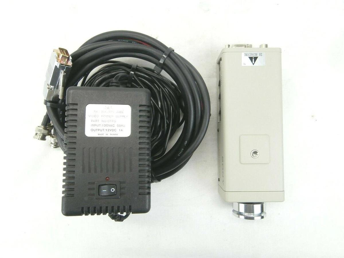 Used Sony DXC-151A Microscope Inspection Camera CCD-IRIS/RGB Nikon OPTISTATION 3 Used