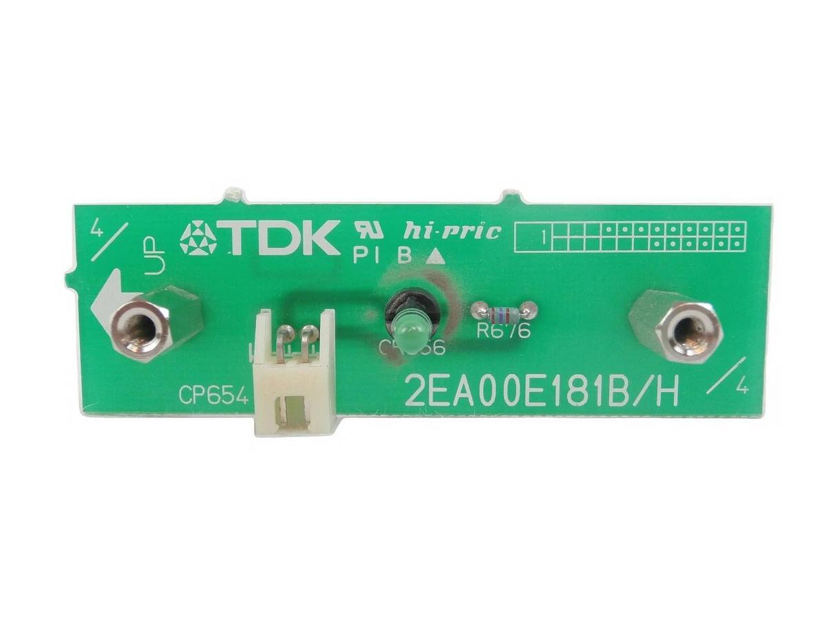 Used TDK 2EA00E181B/H Power Supply LED PCB TEL Tokyo Electron ACT12 Working Surplus