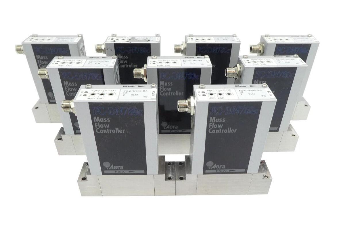 Used Aera FC-DN780C-BA Mass Flow Controller MFC Lot of 9 AMAT 0190-27064 0190-2845