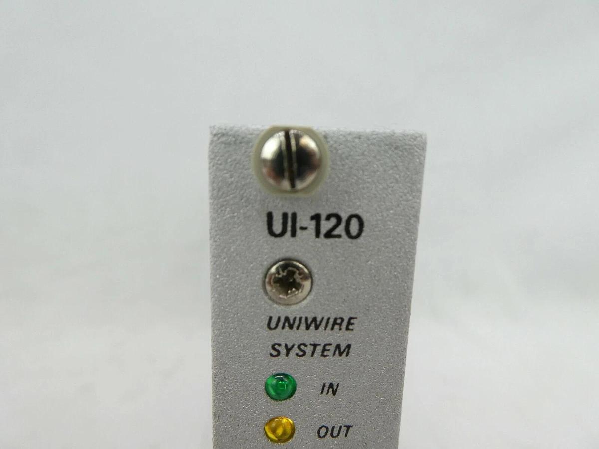 Used Kuroda UI-120A Uniwire System I/O Channel Interface 3286-000684-1 Working